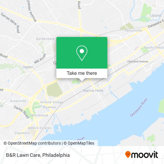 B&R Lawn Care map