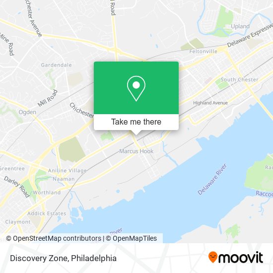 Discovery Zone map