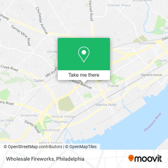 Wholesale Fireworks map