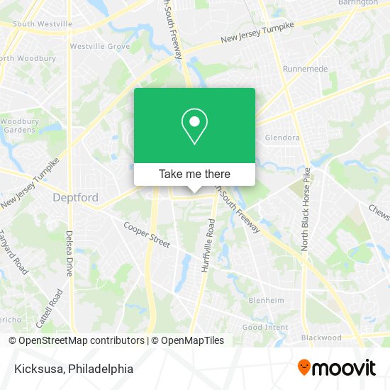 Kicksusa map