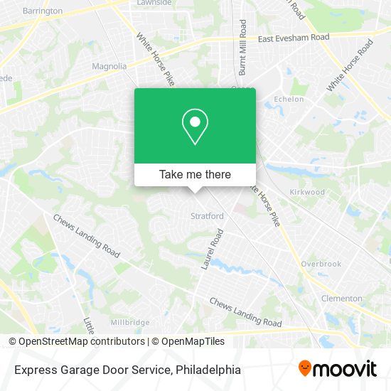 Express Garage Door Service map