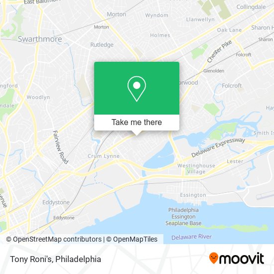 Mapa de Tony Roni's