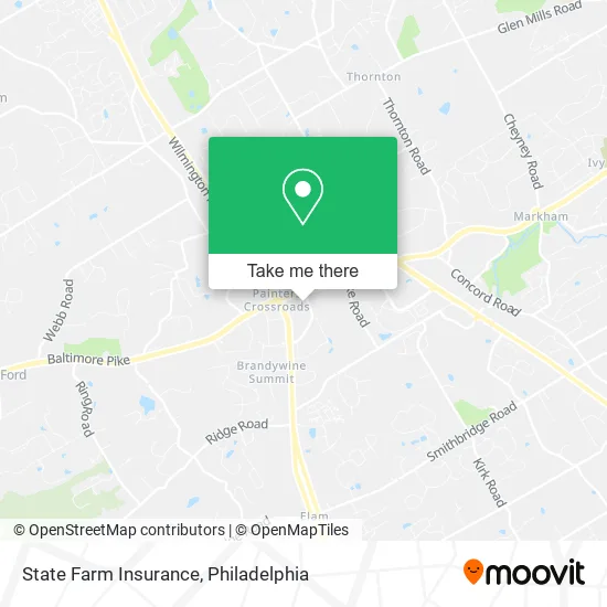 State Farm Insurance map