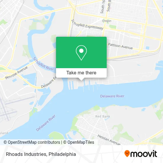 Rhoads Industries map