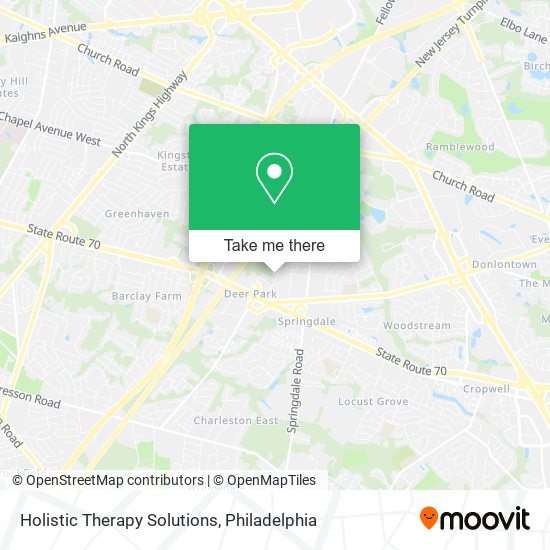 Mapa de Holistic Therapy Solutions