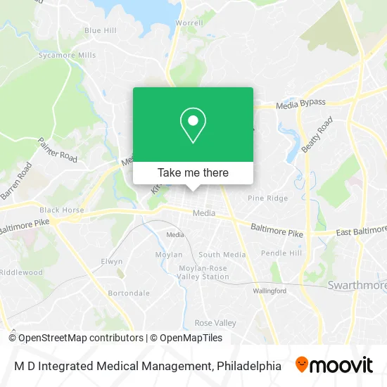 M D Integrated Medical Management map