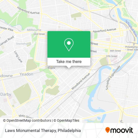 Laws Monumental Therapy map