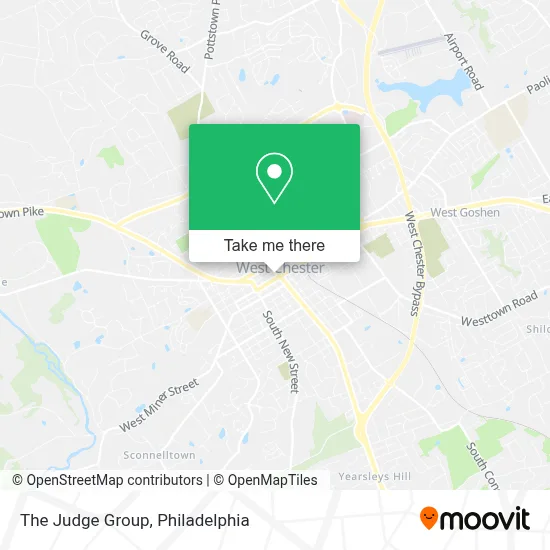 The Judge Group map