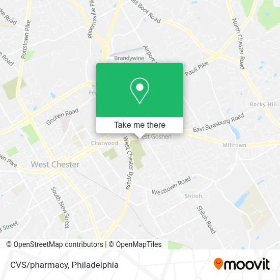CVS/pharmacy map