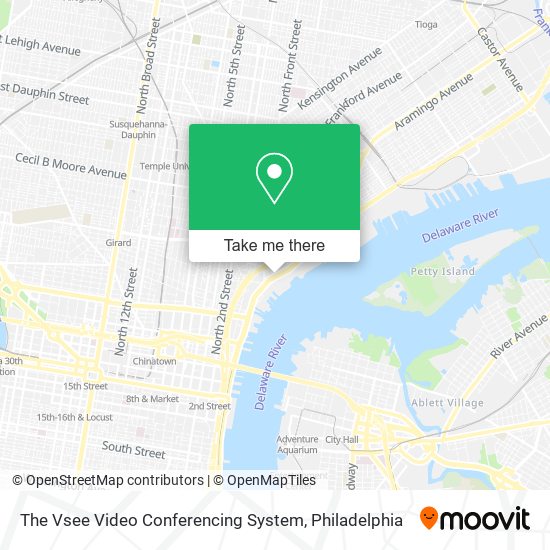 The Vsee Video Conferencing System map