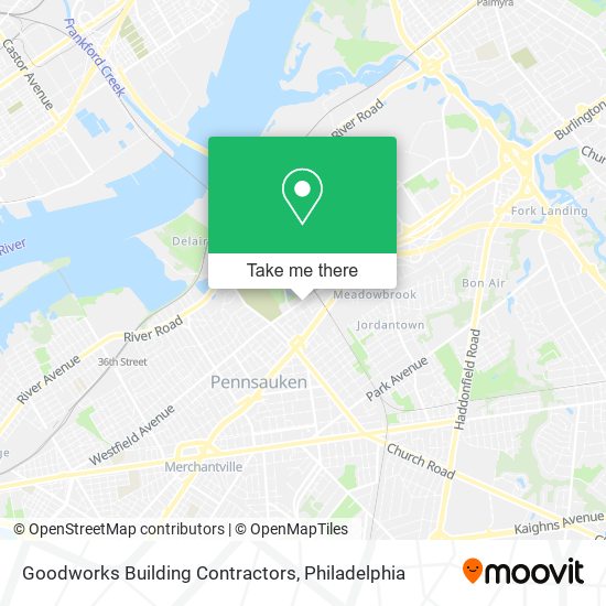 Mapa de Goodworks Building Contractors