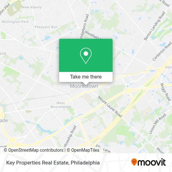 Key Properties Real Estate map