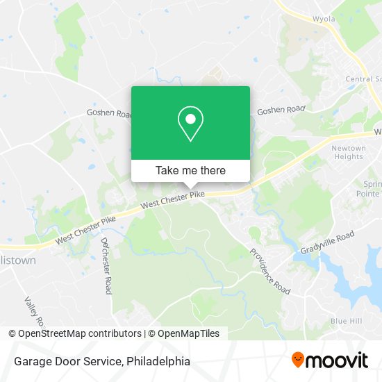 Garage Door Service map