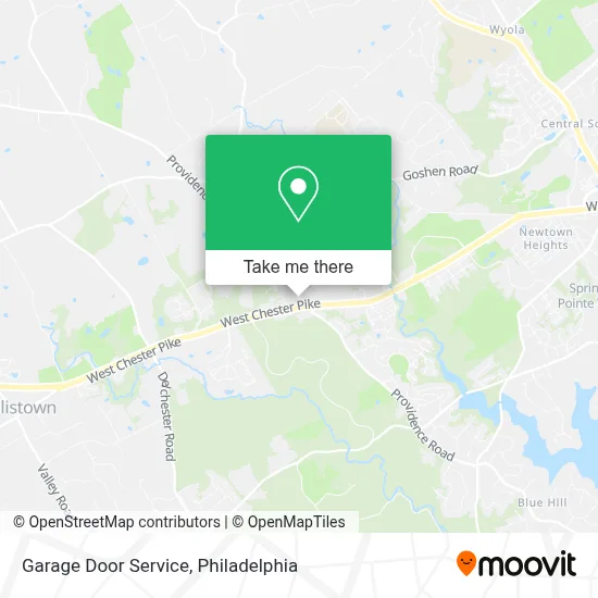 Garage Door Service map