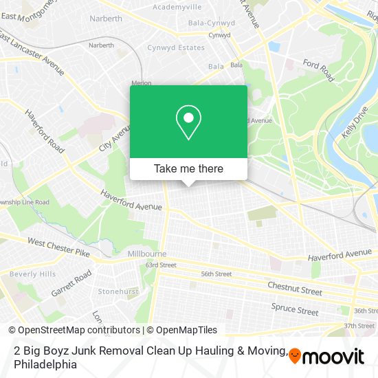 2 Big Boyz Junk Removal Clean Up Hauling & Moving map