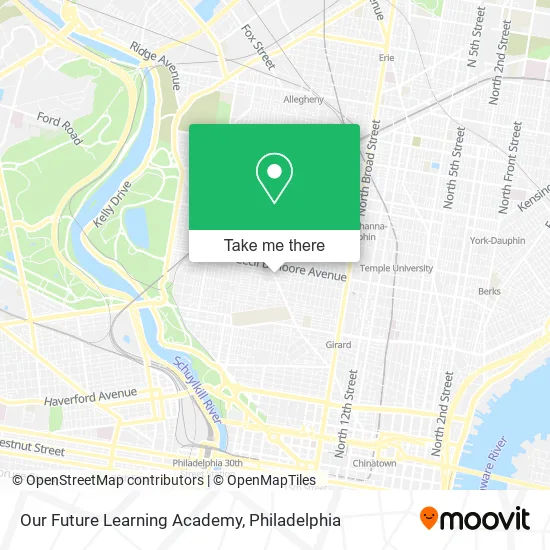 Our Future Learning Academy map