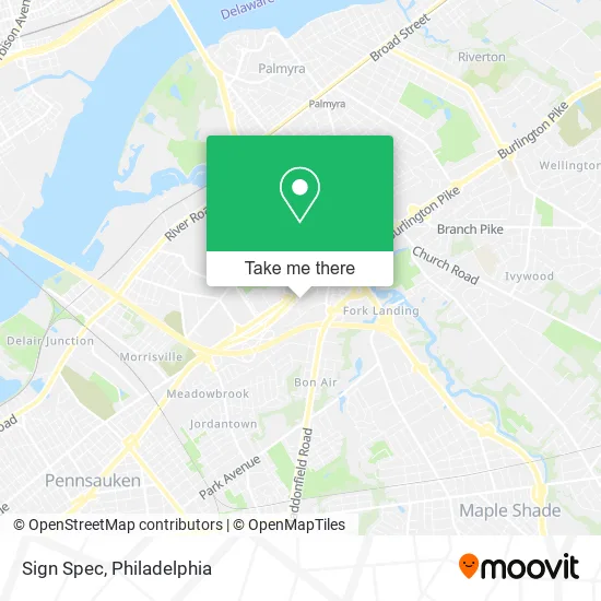 Sign Spec map