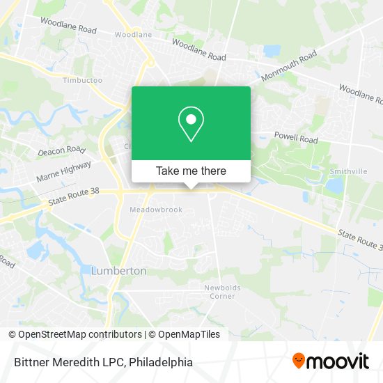 Bittner Meredith LPC map