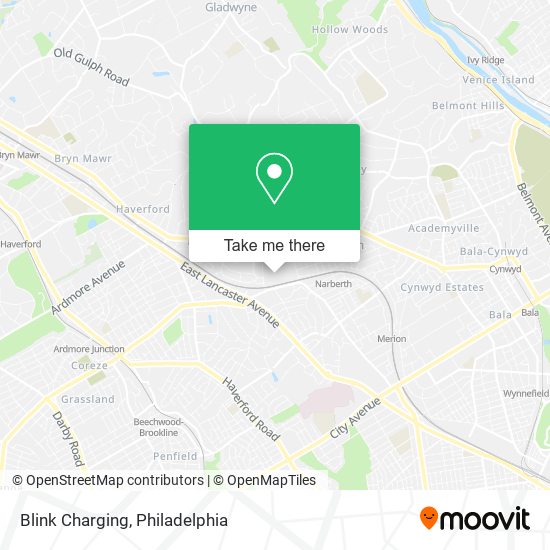 Mapa de Blink Charging