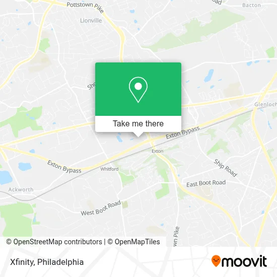 Xfinity map
