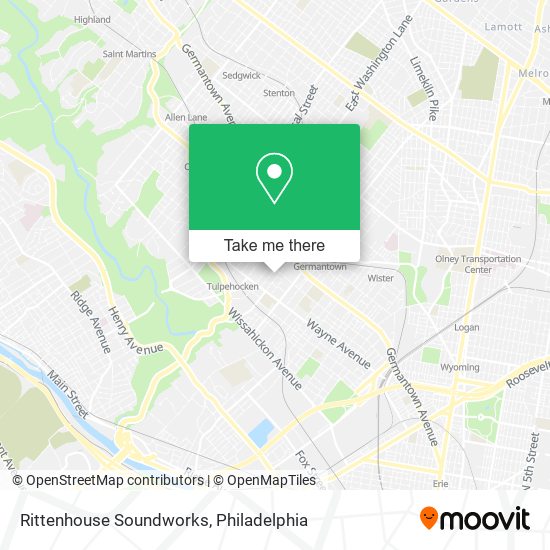 Rittenhouse Soundworks map