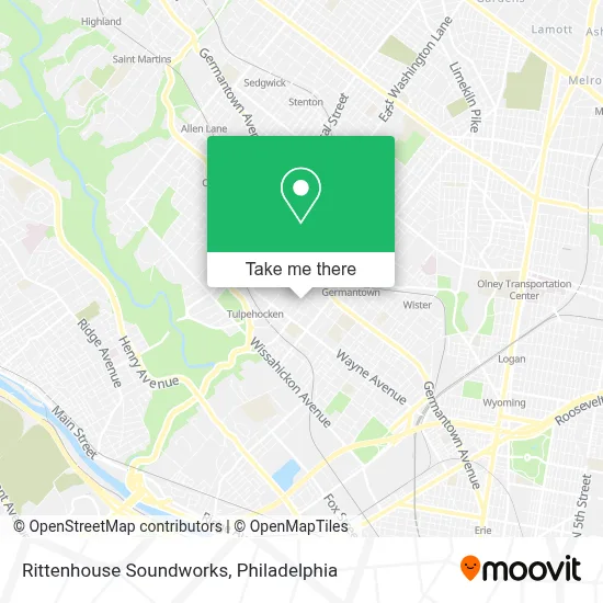 Rittenhouse Soundworks map