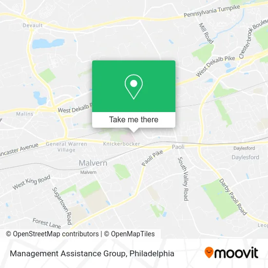 Management Assistance Group map