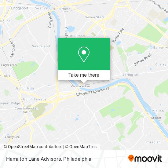 Mapa de Hamilton Lane Advisors