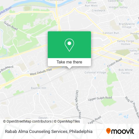 Rabab Alma Counseling Services map