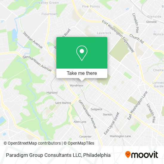 Paradigm Group Consultants LLC map