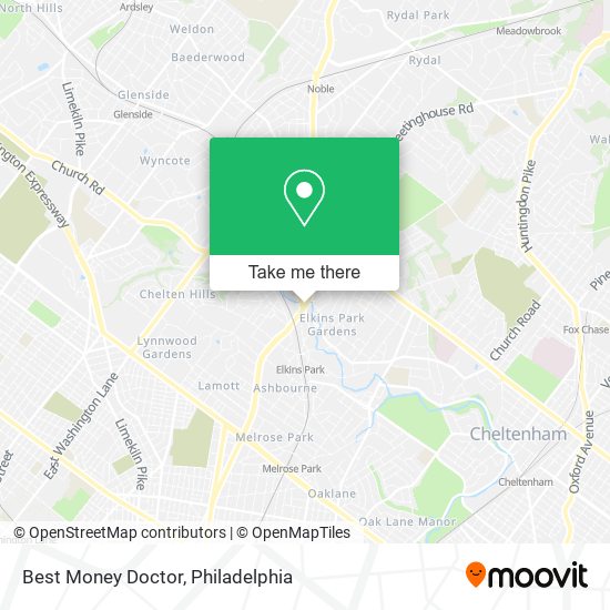 Best Money Doctor map