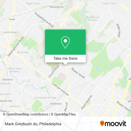 Mark Greybush do map
