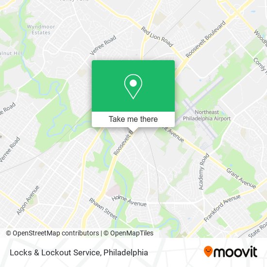 Locks & Lockout Service map