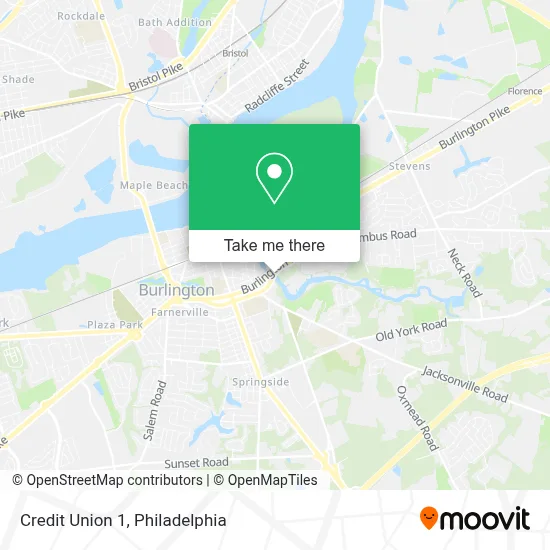 Credit Union 1 map