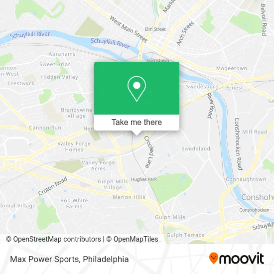 Max Power Sports map