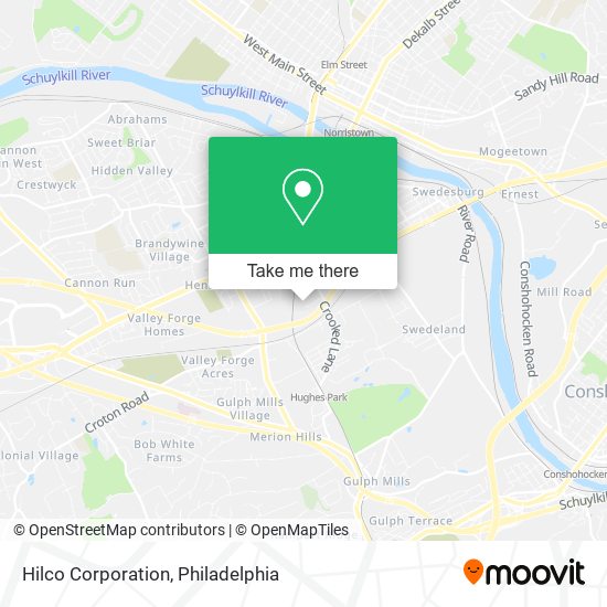 Mapa de Hilco Corporation
