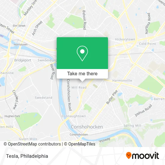Tesla map