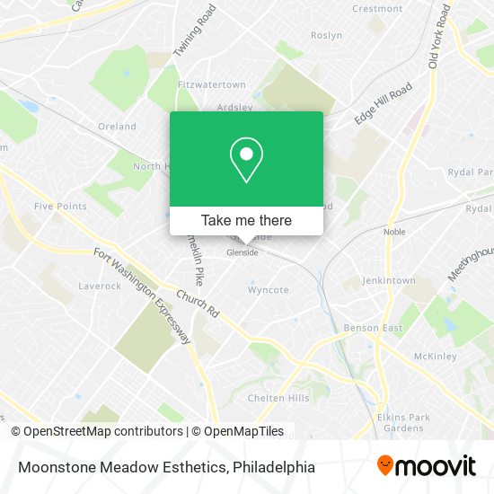 Moonstone Meadow Esthetics map