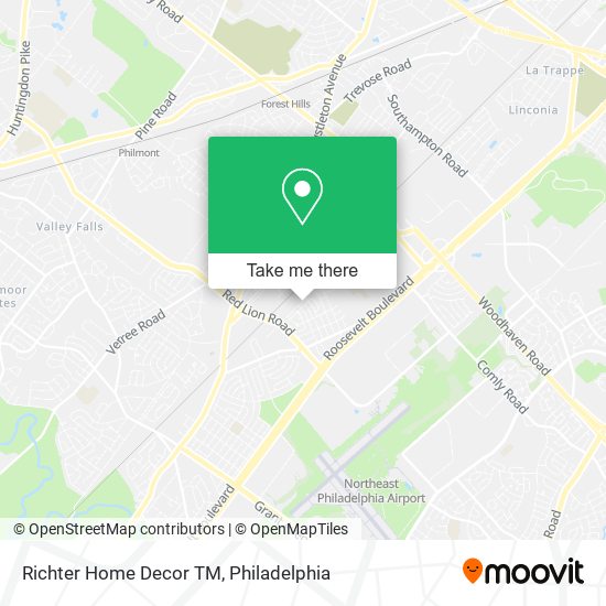 Mapa de Richter Home Decor TM