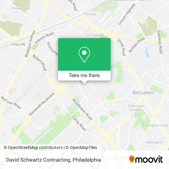David Schwartz Contracting map