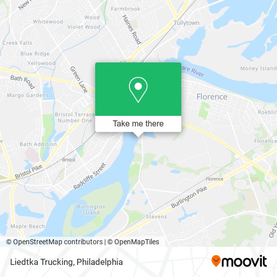 Liedtka Trucking map