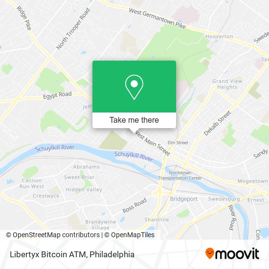 Mapa de Libertyx Bitcoin ATM