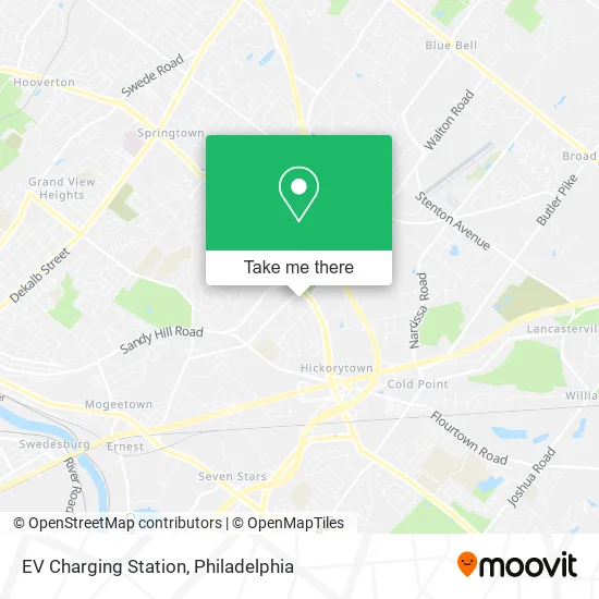 EV Charging Station map