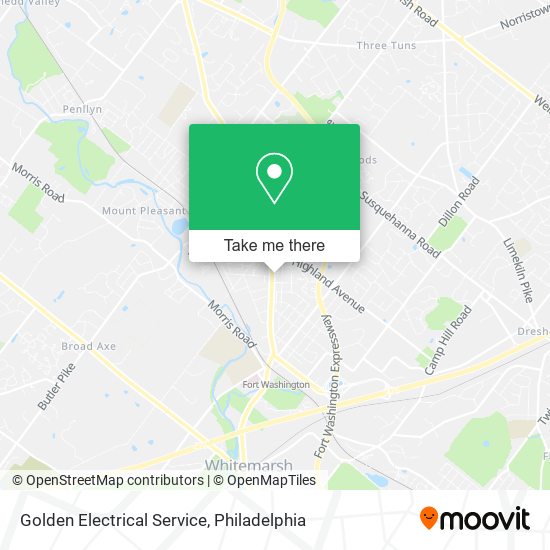 Mapa de Golden Electrical Service