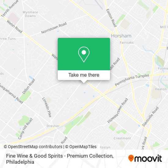 Mapa de Fine Wine & Good Spirits - Premium Collection