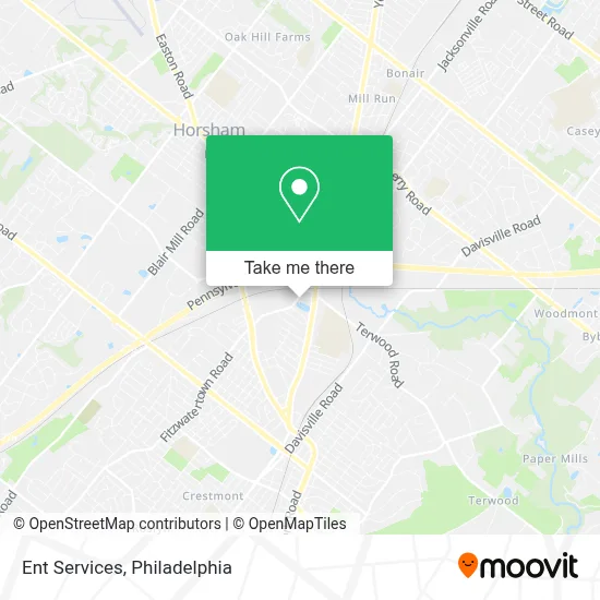 Ent Services map