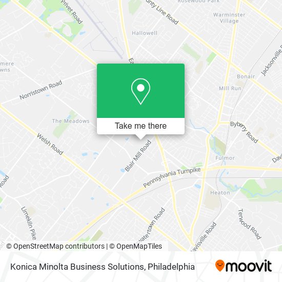 Konica Minolta Business Solutions map