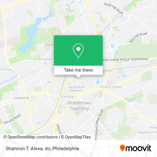 Shannon T. Alexa, do map