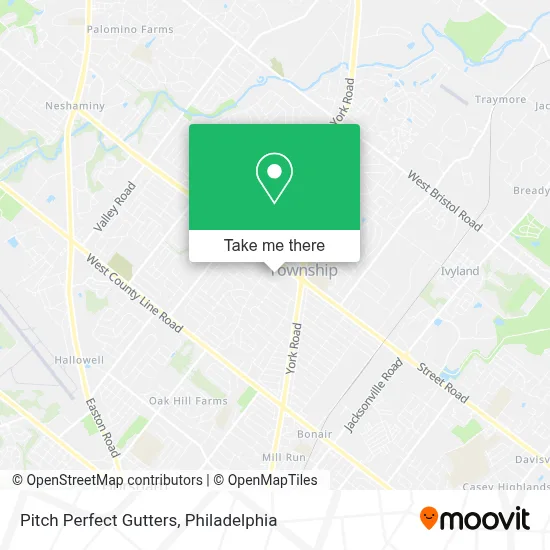 Pitch Perfect Gutters map