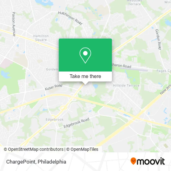 ChargePoint map